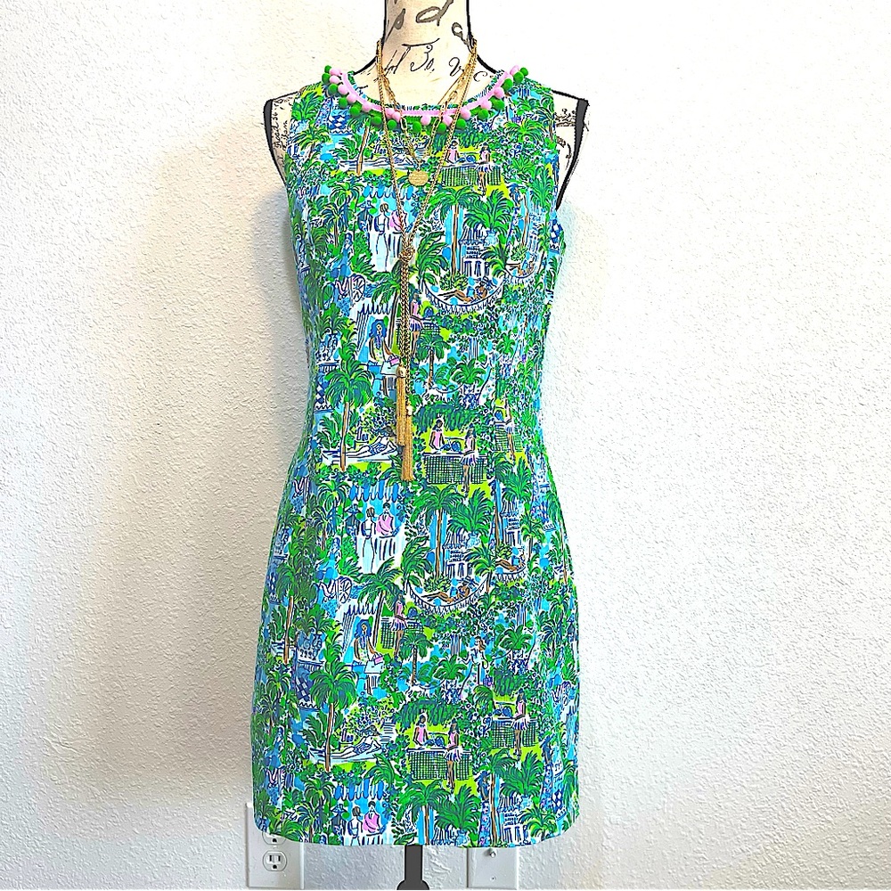 Lilly Pulitzer Stretch Mila Shift Dress Size 6
